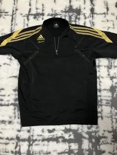 adidas Professional 半袖ジャケット 黒金