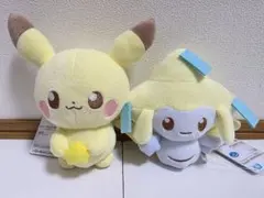 ポケピース ぬいぐるみ Starry Night～ピカチュウ、ジラーチ2体セット