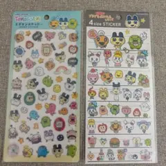 たまごっち エポキシステッカー 4サイズステッカー 2枚セット