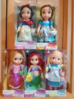 ディズニー　アニメーターズ　 コレクションドール　5体セット（4体は未開封）