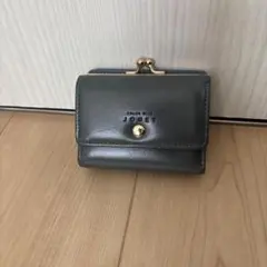 がま口二つ折り財布