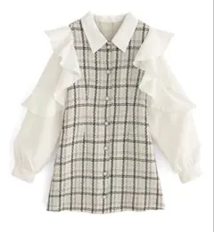 GRL ツイードワンピース Sサイズ 即購入可能