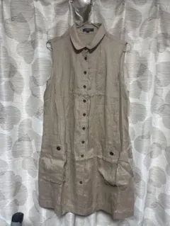 BURBERRY ノースリーブ ワンピース レディース チェック サイズL