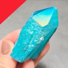 一点物】オーラ水晶 カテドラル ライブラリー 原石 ブルー - メルカリ