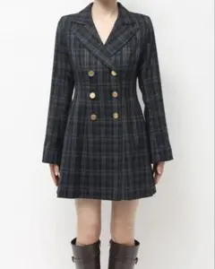 2WAY フィット＆フレアジャケットワンピース