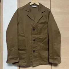 英国製名作【Yarmo】コットンサージ ドライバーズジャケット ワークウェア美品