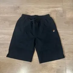 SHEIN 黒 ハーフパンツ 13-14Y ロゴ