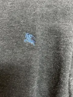 Burberry グレー ジップアップパーカー3