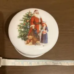 Reutter Porzellan ドイツ　クリスマス　サンタクロース 小物入れ