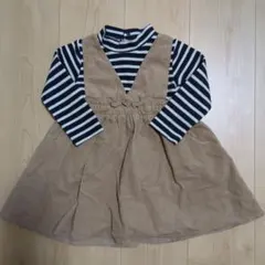 【再値下げ】petit main ワンピース 100cm