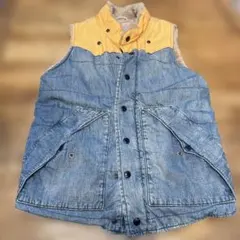 デニム&ダンガリー　デニム裏ボアキッズ&レディース150サイズ￼早い者勝ち