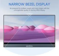 ARZOPA A1 GAMUT SLIM モバイルディスプレイ