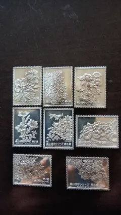 松本徽章工業 純銀プレート 特別郵趣 高山植物シリーズ - メルカリ