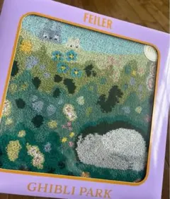 ジブリパーク　限定　新商品　FEILER　フェイラー　ハンカチ　となりのトトロ