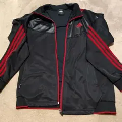 adidas CLIMACOOL ジャージ ブラック/レッド