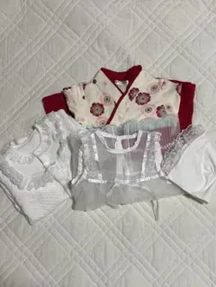 ベビー セレモニードレス＋ベビー袴 セット 行事用 お宮参り 初節句