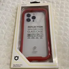 レッド　iFace Reflection iPhone 14pro max
