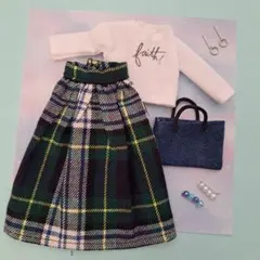 22センチドールサイズの服388ハンドメイド 3点セット - メルカリ