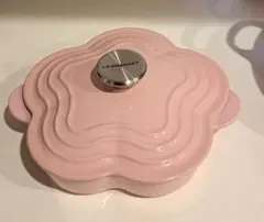 LE CREUSET ココット フルール メゾンドパリ フラワー モーヴピンク