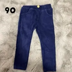 ネイビー コーデュロイパンツ 90