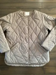 T.H COMPANY キルティングジャケット カーキ　フリーサイズ