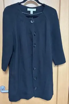 匿名発送 FOREVER 21 ブラック ジャケット M 七分袖