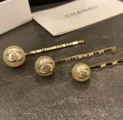 紗栄子さん着用⭐︎シャネル⭐︎CHANEL⭐︎ヘアピン バレッタ CCマーク 完売品