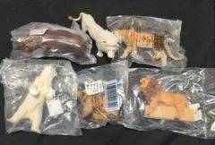 【新品未開封タグ付き袋入り】動物フィギュア6体　papo 動物　おもちゃ