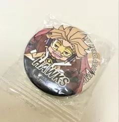 僕のヒーローアカデミア ヒロアカ ホークス 缶バッチ　くら寿司 ビッくらポン