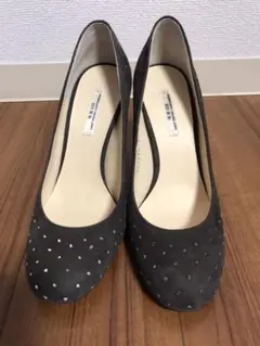 セブントゥエルブサーティー　サントロペ　パンプス　ドット　ラメ