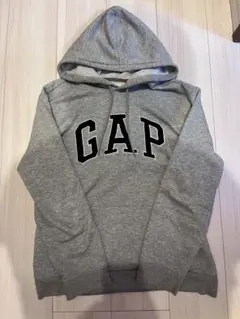 old GAP 00s ビックロゴ　yk2 グレー　パーカー