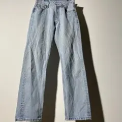 Levi’s 501 USA製 W29 ライトブルー デニムパンツ フェード