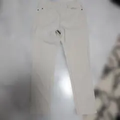 カジュアルパンツ アイボリー Lサイズ②のサムネイル