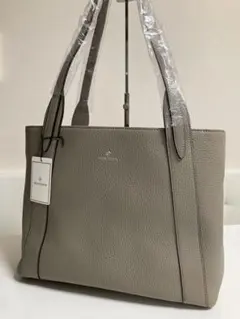 ドレステリア 定価4万7300円 日本製新品 黒 レザートートバッグ A4