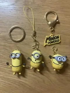 ミニオンズ キーホルダー 3点セットのサムネイル