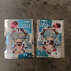 初音ミク チロルミク クリアカード 2枚