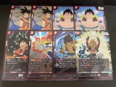 未使用　ゴジータBR　デッキパーツ　まとめ売り　孫悟空　ベジータ　ベクウ　SR