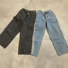 GU デニム　160 2点