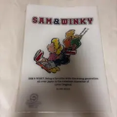 SAM&WINKY クリアファイル クリアファイル 昭和レトロ