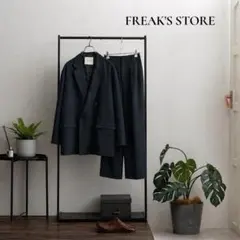 FREAK'S STORE ダブルブレスト セットアップ ネイビー サイズS