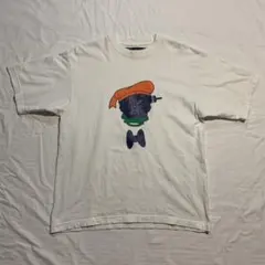 vintage notice Donald fuck デザイン　Tシャツ ラメ