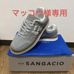 SANGACIO スニーカー グレー 27.0cm - メルカリ