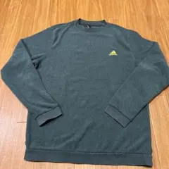 adidas ダークグリーン トレーナー