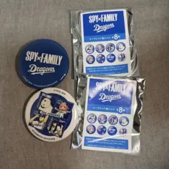 SPY×FAMILY 中日ドラゴンズ　缶バッジ