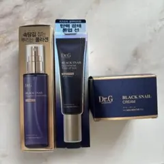 Dr.G ブラックスネイル 3点セット　グルタチオントーンアップサン　クリーム