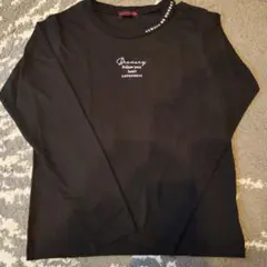 lovetoxic ブラック 長袖カットソー L (160)