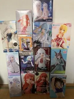 ゲーセンプライズ　美少女フィギュア　14体　まとめ売り