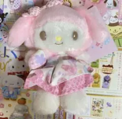 Sanrio ホワイトフリル レース マイメロディ 2WAY手提げバッグ トート