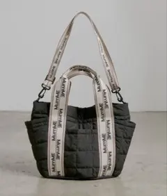 【MumME】ジャガードテープキルティングスクエアトートBAG チャオパニのサムネイル