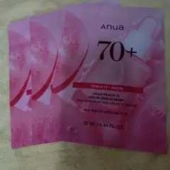 anua PEACH 70 NIACIN SERUM MASK 25ML　３枚
